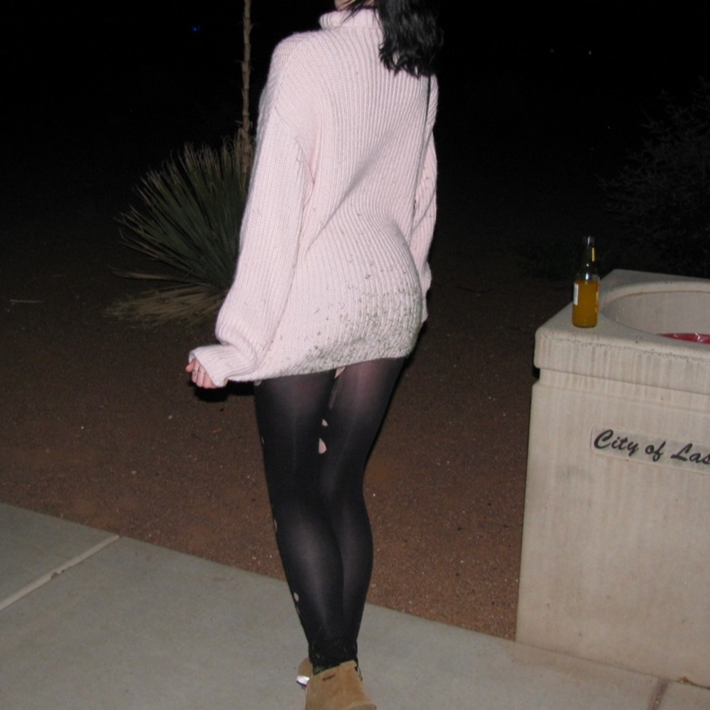 GAP Coquette style light pink sweater